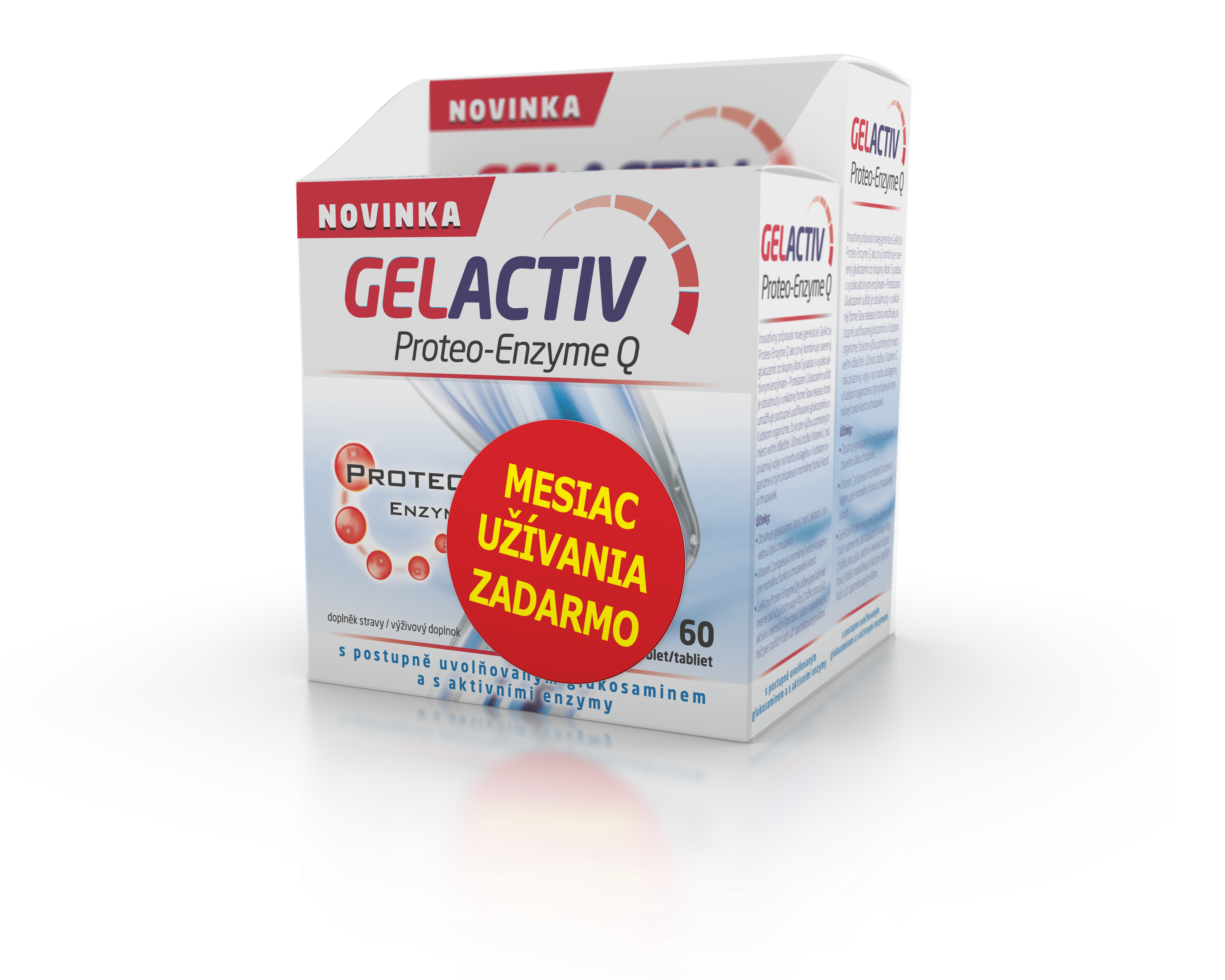 GelActiv_ProteoEnzyme120_60_zdarma GelActiv Proteo-Enzyme Q 120+60 tbl. zadarmo