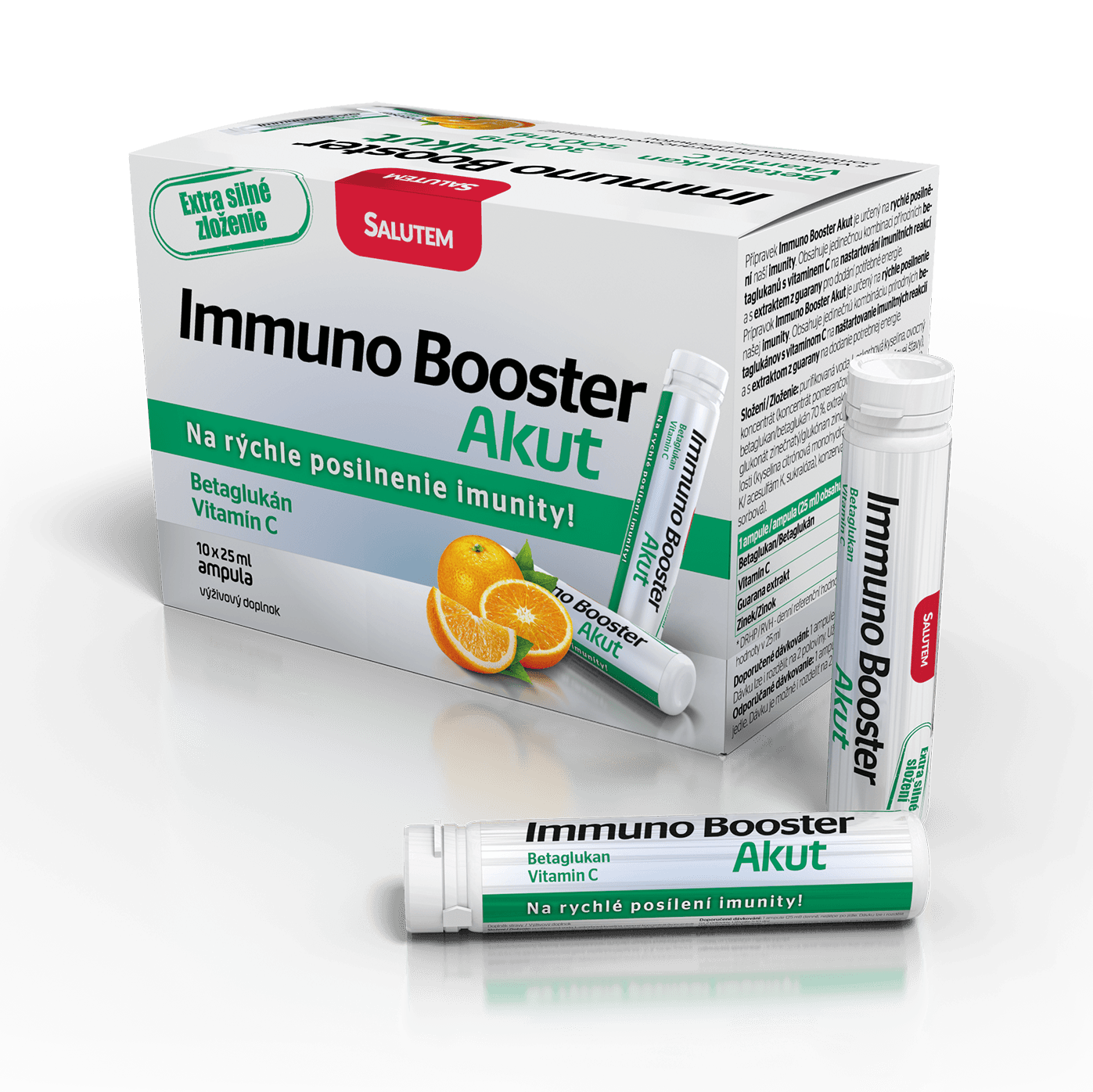 Immuno-Booster-Akut-10x25ml-SLO-WEB Vitamíny a minerály: Immuno Booster Akut 10x25ml