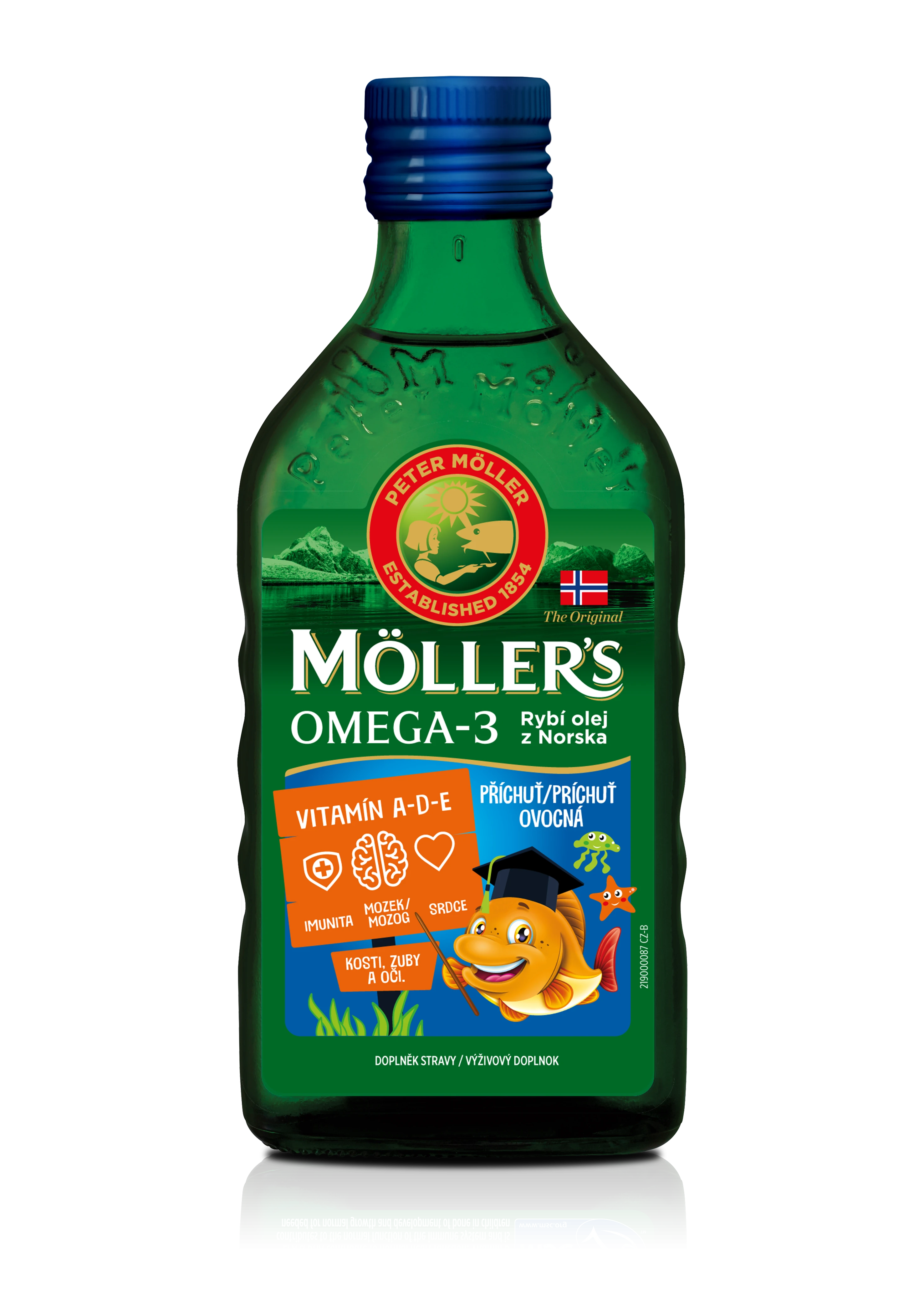 Mollers_Packshot_CLO_TF_front_CZ Siln&aacute; imunita, zdrav&eacute; srdce a lep&scaron;ia pam&auml;ť