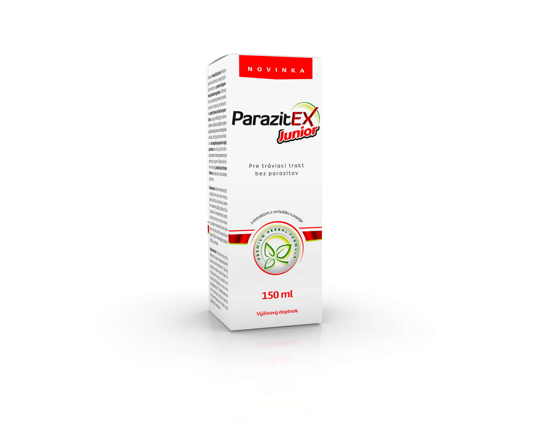 Parazitex_sirup_SLO Detoxikácia: ParazitEx Junior sirup 150 ml
